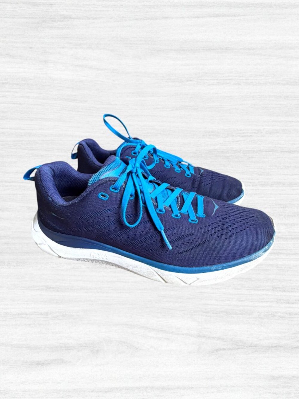 HOKA One One Hupana EM Running Shoes Navy Blue Men’s Size 10